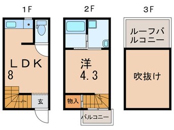 間取図 W&R APARTMENT 01