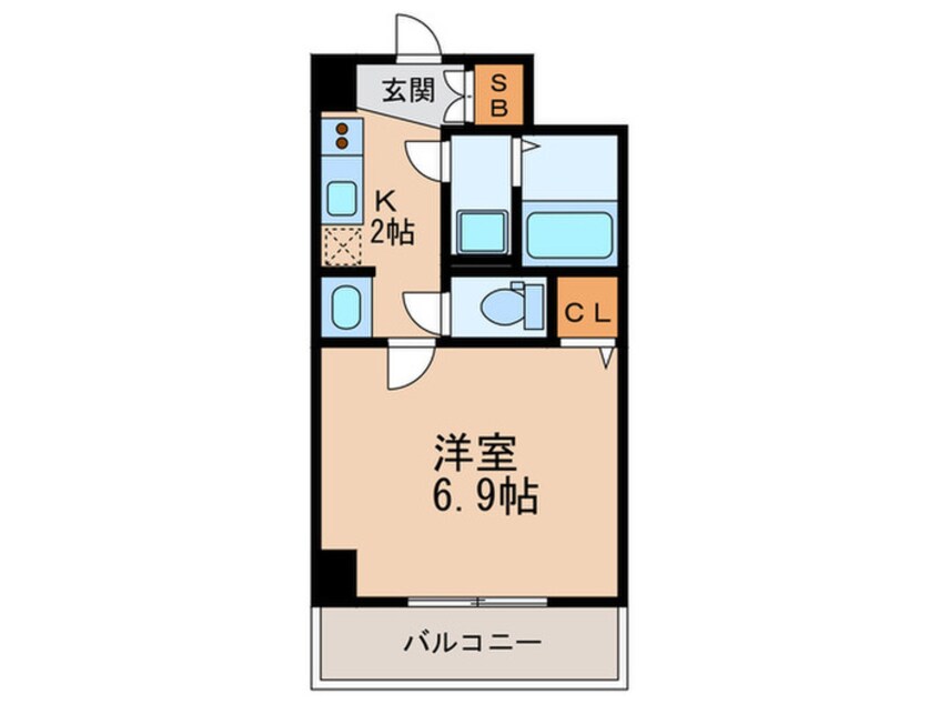 間取図 トレヴァンス梅田