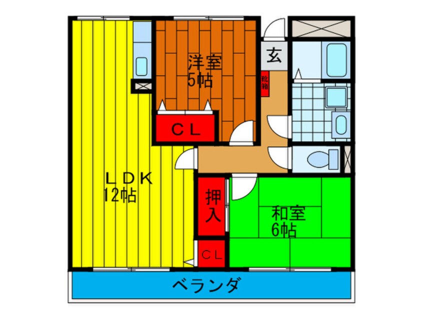 間取図 グレースシャトー