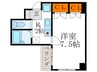 ｉｎｇ８４８ 1Kの間取り