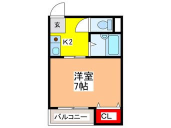 間取図 アメニティ関目