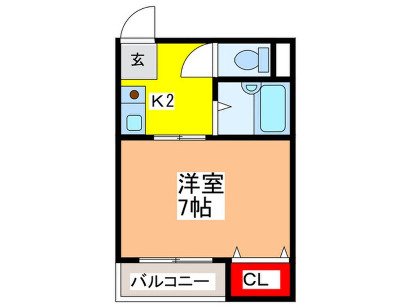 間取図 アメニティ関目