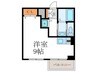 ＣＡＳＡ　ＧＲＡＮ洛西 1Rの間取り