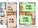 垂水区塩屋町南谷戸建の間取図