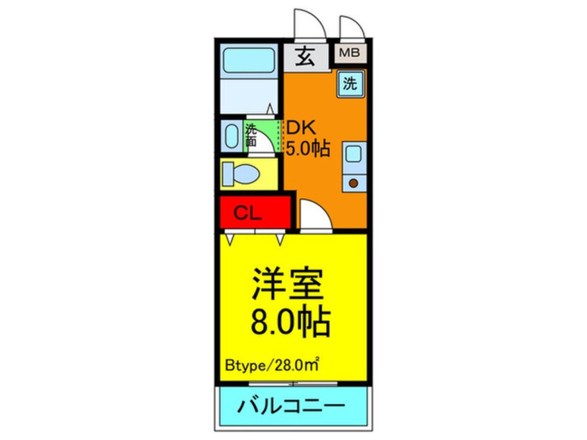 間取図 西尾ハウス