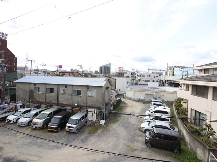 室内からの展望 片岡マンション