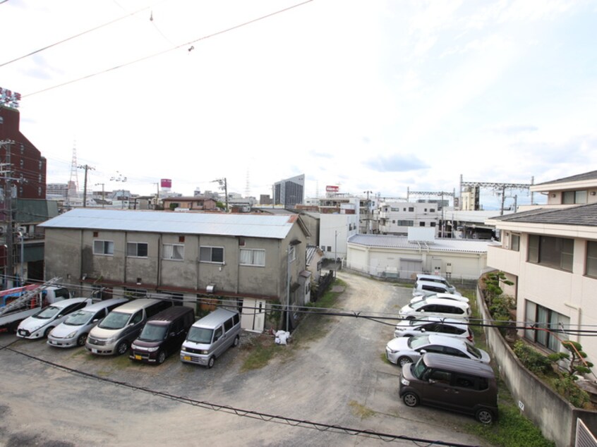 室内からの展望 片岡マンション