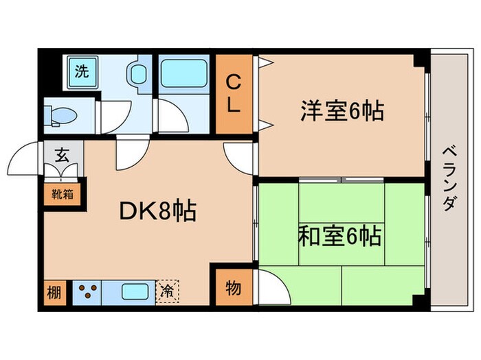 間取り図 嵐山ショコラ