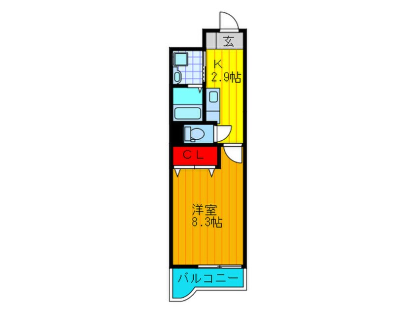 間取図 ジャン　ボヌ－ル