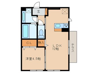 間取図 フラン苅原