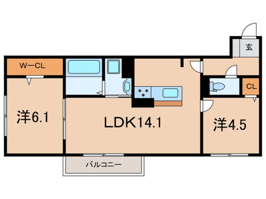 間取図 ファミール　ノーヴェ