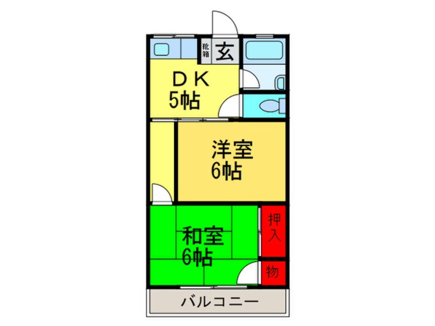 間取図 メゾン寿