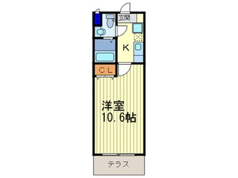 間取図 メゾンウィ－ブ