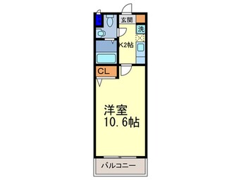 間取図 メゾンウィ－ブ