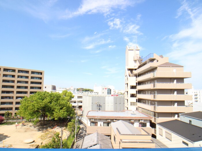 室内からの展望 レジリエント江坂穂波町