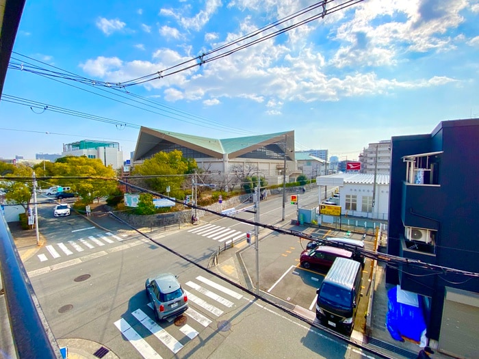 室内からの展望 リーベスト広田