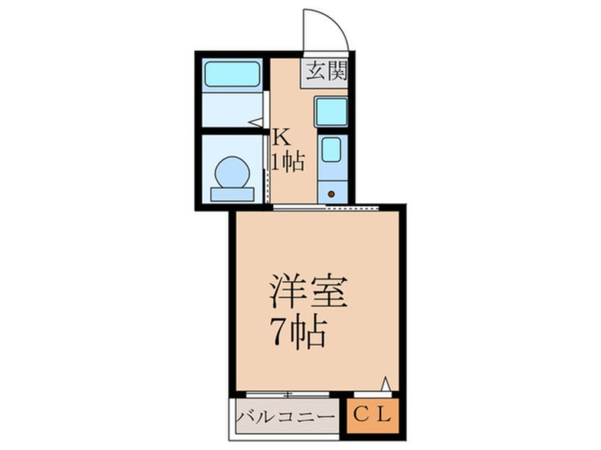 間取図 サザンクロス