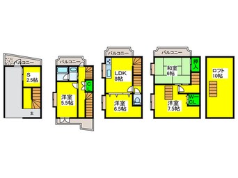 間取図 五月町戸建