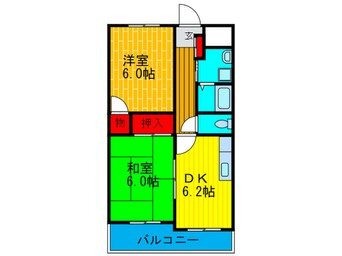 間取図 アビリティダイワ