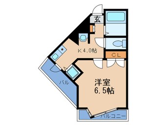 間取図 グリーンプラザ新梅田