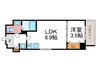 仮)CRESTTAPP京都西京極dex(305) 1LDKの間取り