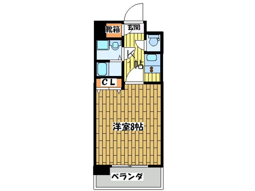 間取図 グランシス高井田