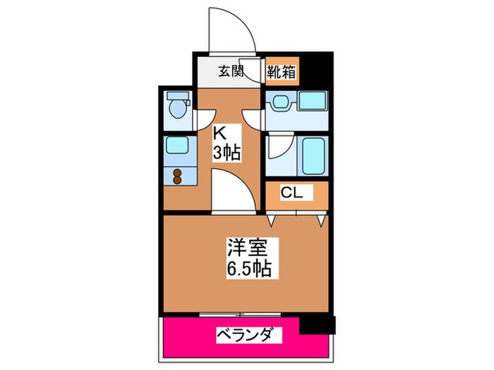 間取り図 グランシス高井田