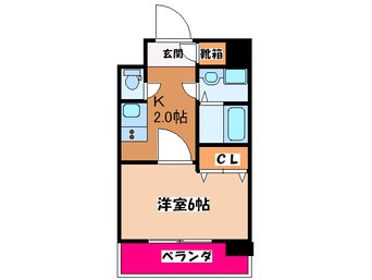 間取図 グランシス高井田