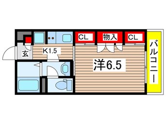 間取図 リブリ・ゼフィランサス