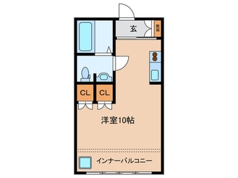 間取図 プ－ル・トゥ－ジュ－ルＢ棟
