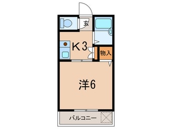間取図 岡田ハイツ