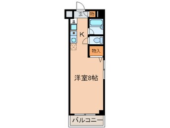 間取図 クロスロ－ドハイツヤマサキ