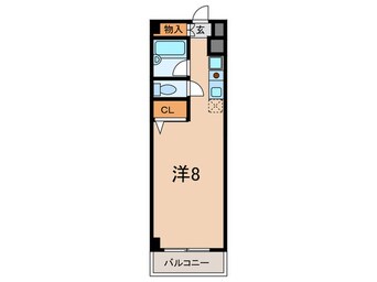 間取図 クロスロ－ドハイツヤマサキ