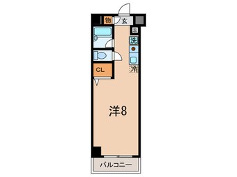 間取図 クロスロ－ドハイツヤマサキ