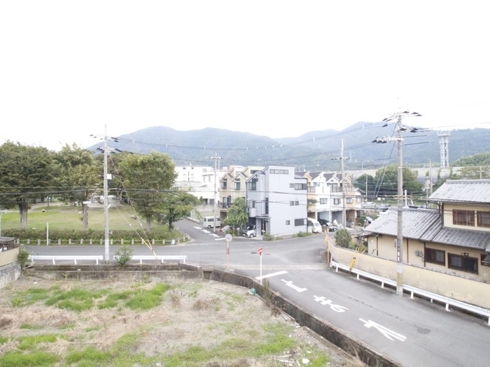 室内からの展望 ハーモニーテラス大宅早稲ノ内町