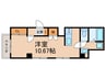 マンション早蕨 1Rの間取り