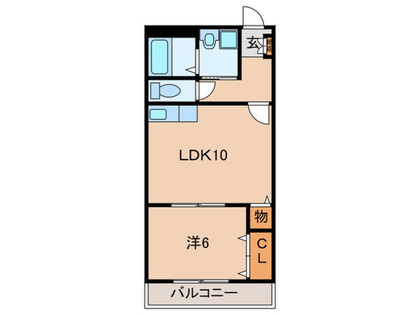 間取図 メゾン　ドゥ－ズ