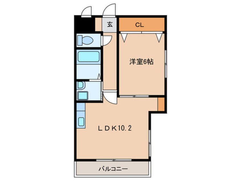 間取図 メゾン　ドゥ－ズ