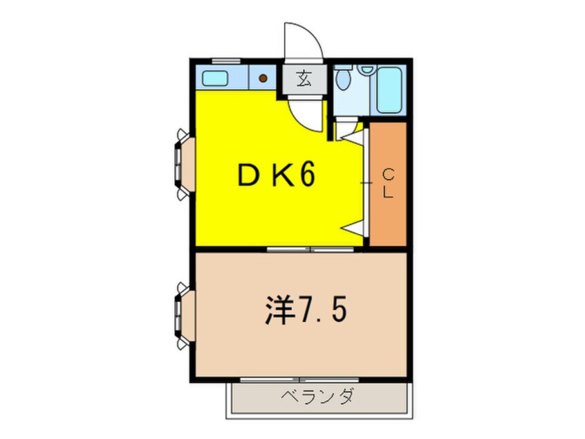 間取図 メゾン眞水