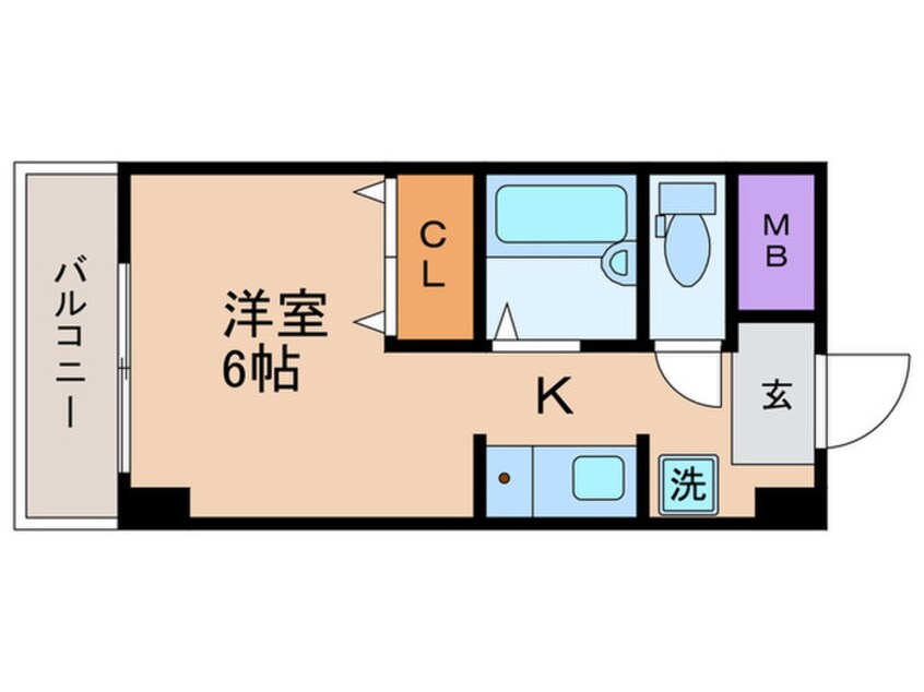 間取図 サンラック東山