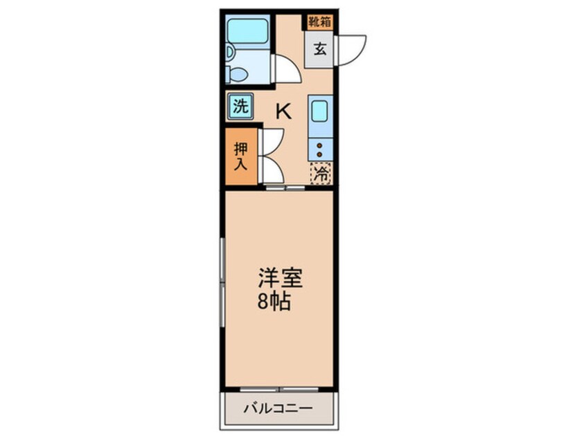 間取図 サンラック東山