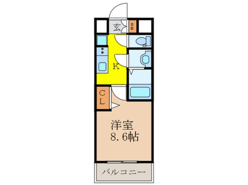 間取図 ＰＨＯＥＮＩＸ新大阪