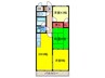 パストラル横小路 3DKの間取り