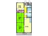 パストラル横小路 3DKの間取り