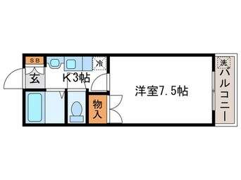 間取図 ハイツ雅