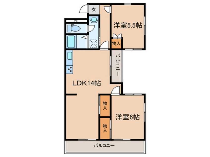 間取図 南園和ハウス