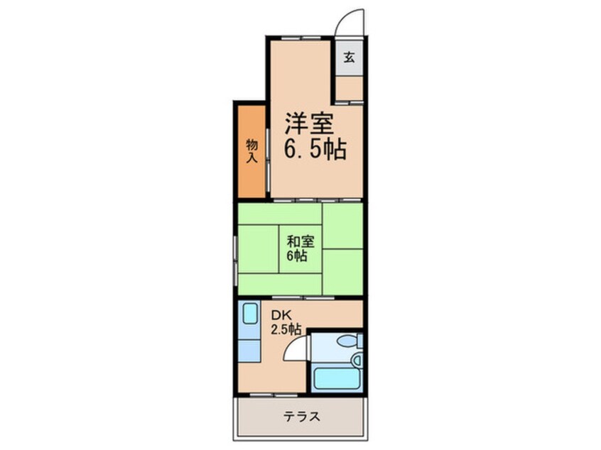 間取図 藤本ハイツ