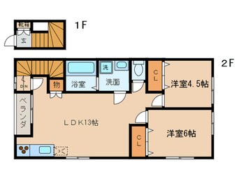 間取図 インリバーレジデンス