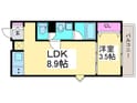 F+style天美東4号館の間取図