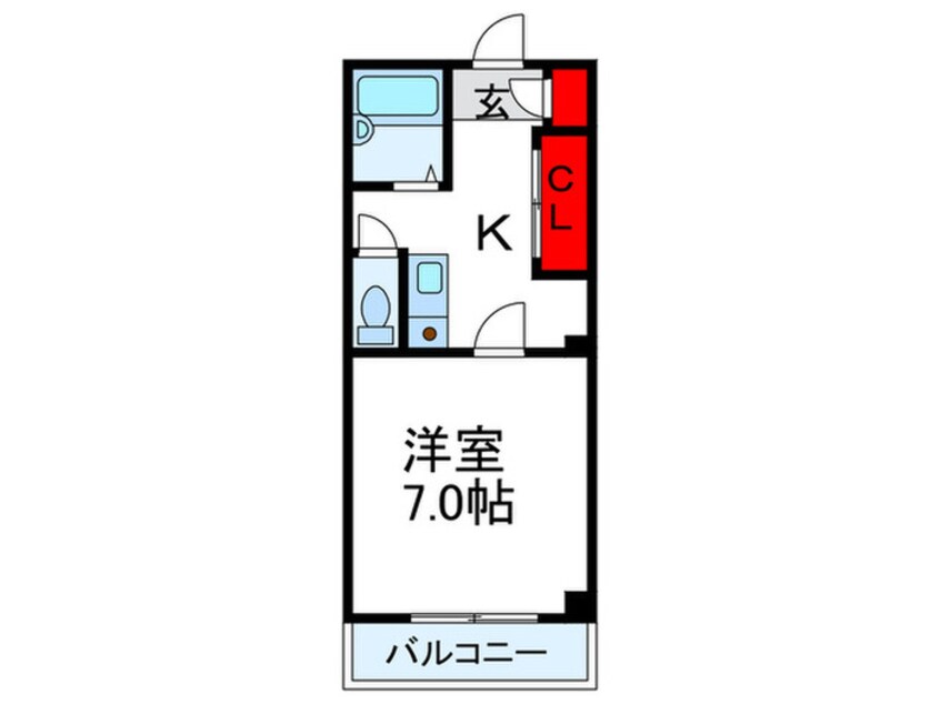 間取図 フジハイツ